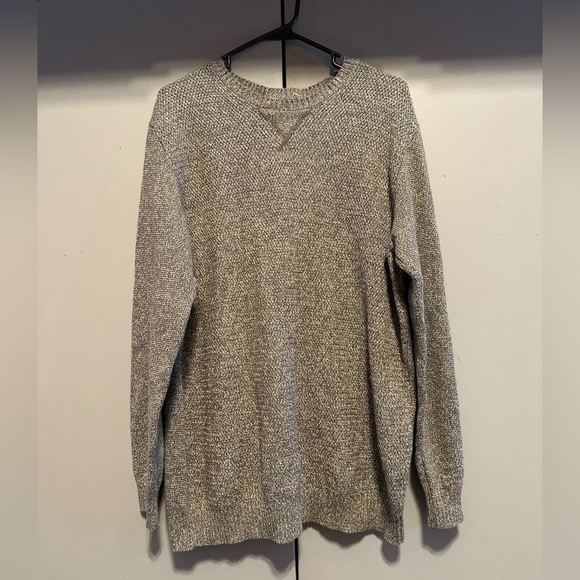 IZOD - Men’s Gray Slate Crewneck Knit Sweater (Size XL) - Picture 1 of 8